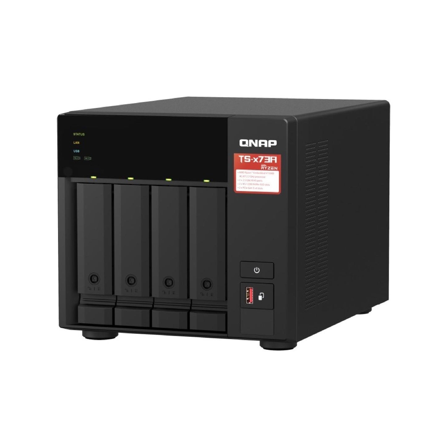 Set QNAP de Servidor 4 Bahías 8GB RAM + Switch QSW-1105-5T