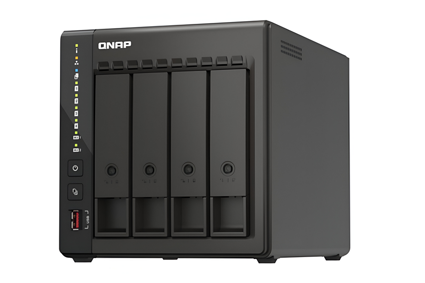 Servidor NAS Qnap 4 Bahías Proc Intel 8 GB RAM TS-453E-8G