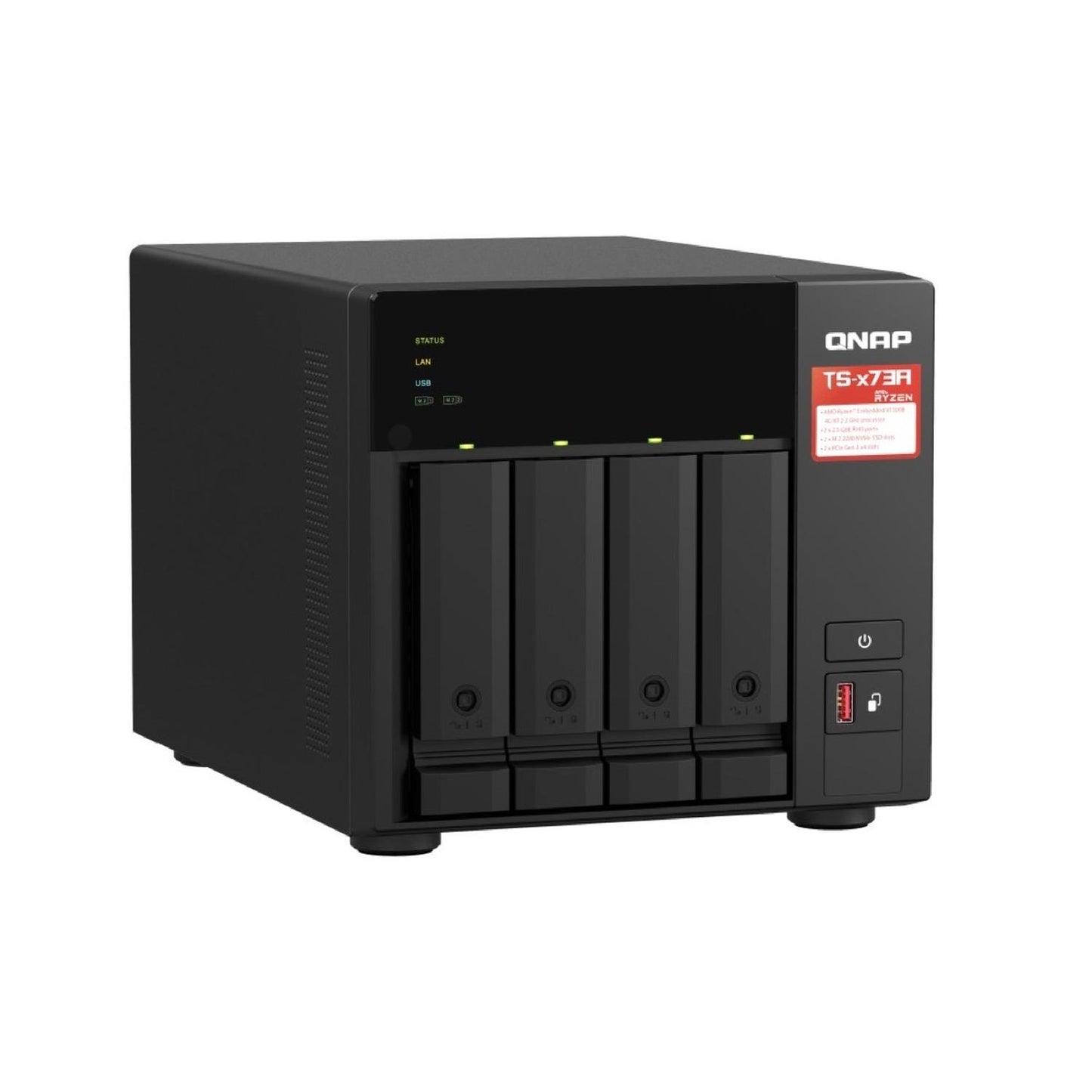 Set QNAP de Servidor 4 Bahías 8GB RAM + Switch QSW-1105-5T