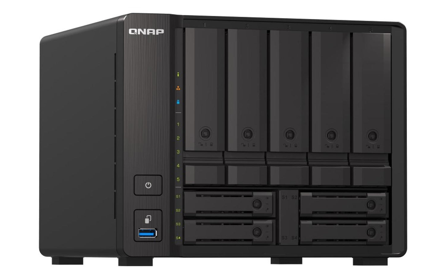 Servidor NAS QNAP 9 bahías 8GB RAM TS-H973AX-8G-US