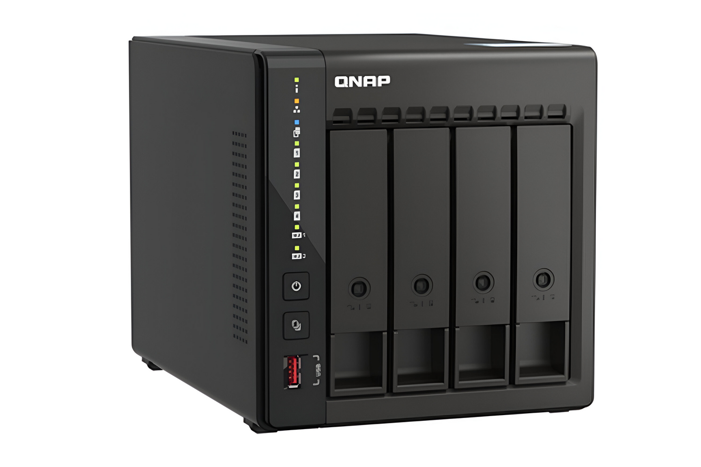 Servidor NAS Qnap 4 Bahías Proc Intel 8 GB RAM TS-453E-8G