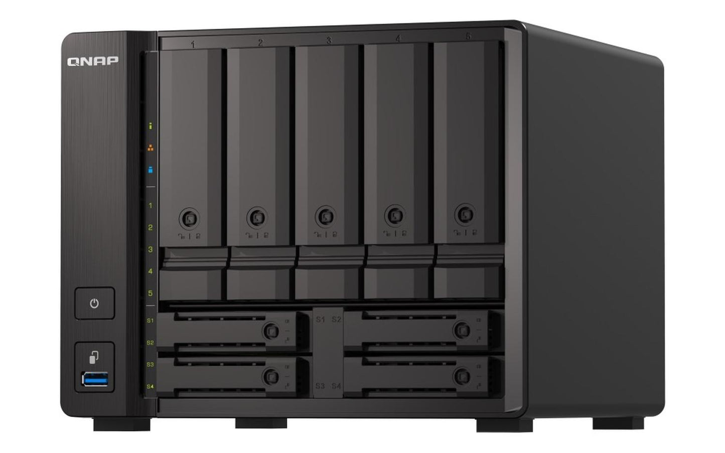 Servidor NAS QNAP 9 bahías 8GB RAM TS-H973AX-8G-US