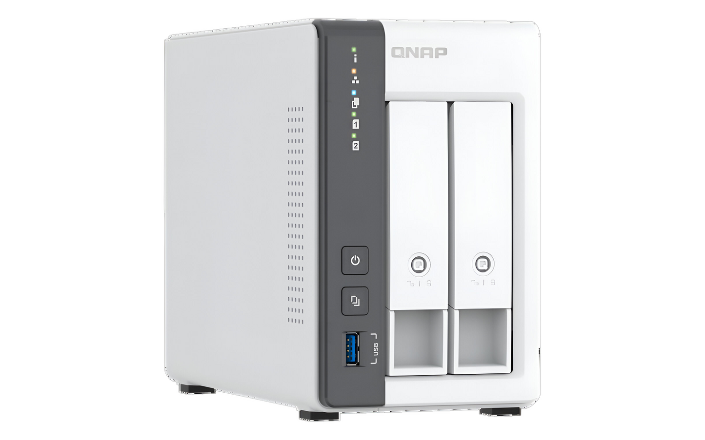 Servidor Nas Qnap 2 Bahias ARM Cortex-A55 4GB RAM TS-216G-US